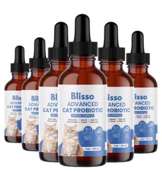 Special Offer - 6x Blisso Advanced Cat Probiotic | Cat Probiotic for Diarrhea & Kidney Support