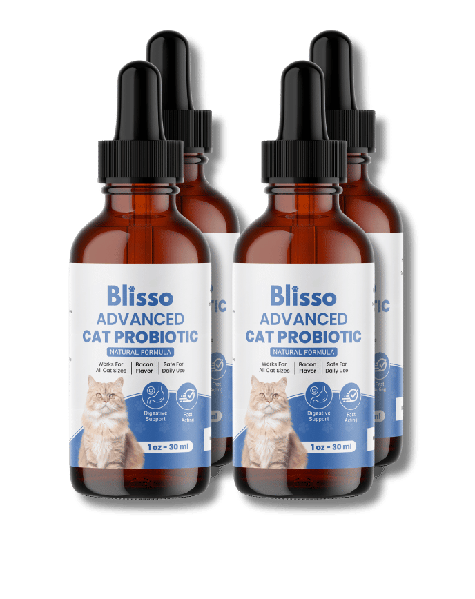 4x Blisso Advanced Cat Probiotic - (Buy 2 Get 2 Free)