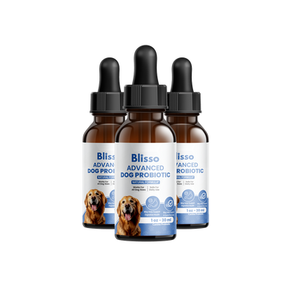3x Blisso Advanced Dog Probiotic